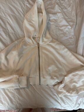 Cropped ALO YOGA SWEAT JACKET